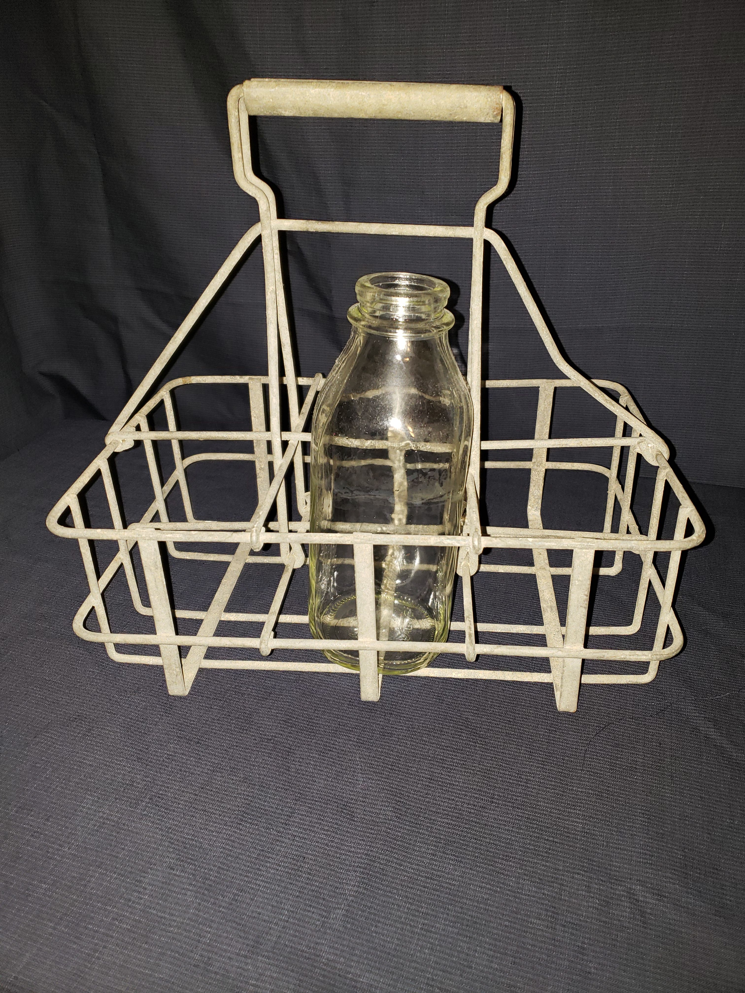 Vintage Milk Bottle carrier