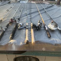 Fishing Rods And Reels 