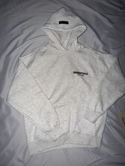 New essentials white hoodie Size-Small