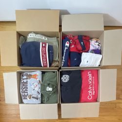 Wholesale Name Brand Clothing Lot Of 53 Reseller Consignment Sweatshirts Pants