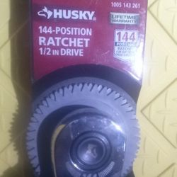 HUSKY 144-Position Ratchet 1/2in Drive NEW