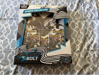 Pokémon black bolt binder collection, no trades