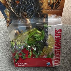 NIB 2014 Transformers Age of Extinction SNARL Deluxe Class Action Figure Hasbro