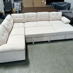 New! Upholstered Large Sectional sofa Bed, Sectional, Sofa, Sofabed, Sofa Bed, Sleeper Sofa, Sectional Sofa With Pull-out Bed, Large Sofa With Storage