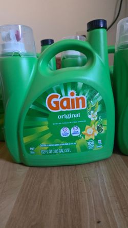 Gain Liquid Laundry Detergent 132 oz