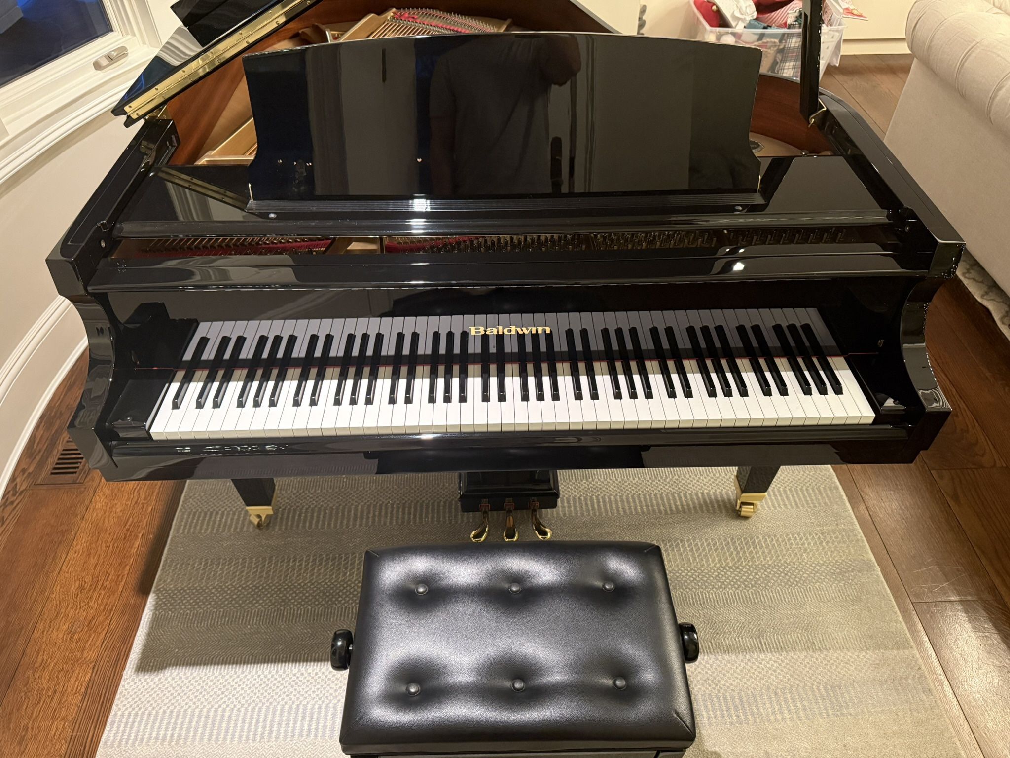 Baldwin BP 165 5’5” Piano Bench Included