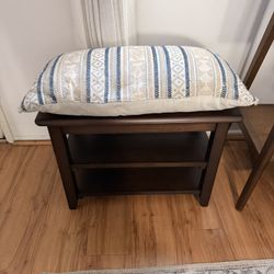 Shoe Holder With Seat