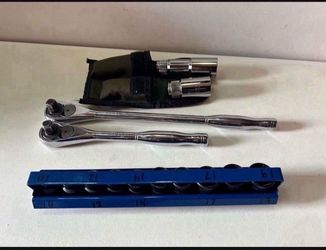 Matco 3/8” Pass Through Ratchets And Socket Set MM $450