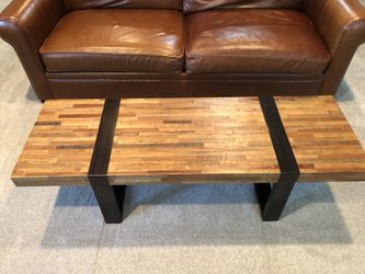 Crate and barrel seguro coffee table deals