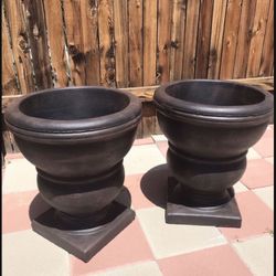 New Flower Pots Made Out Of Cement Perfect Gift 💝 