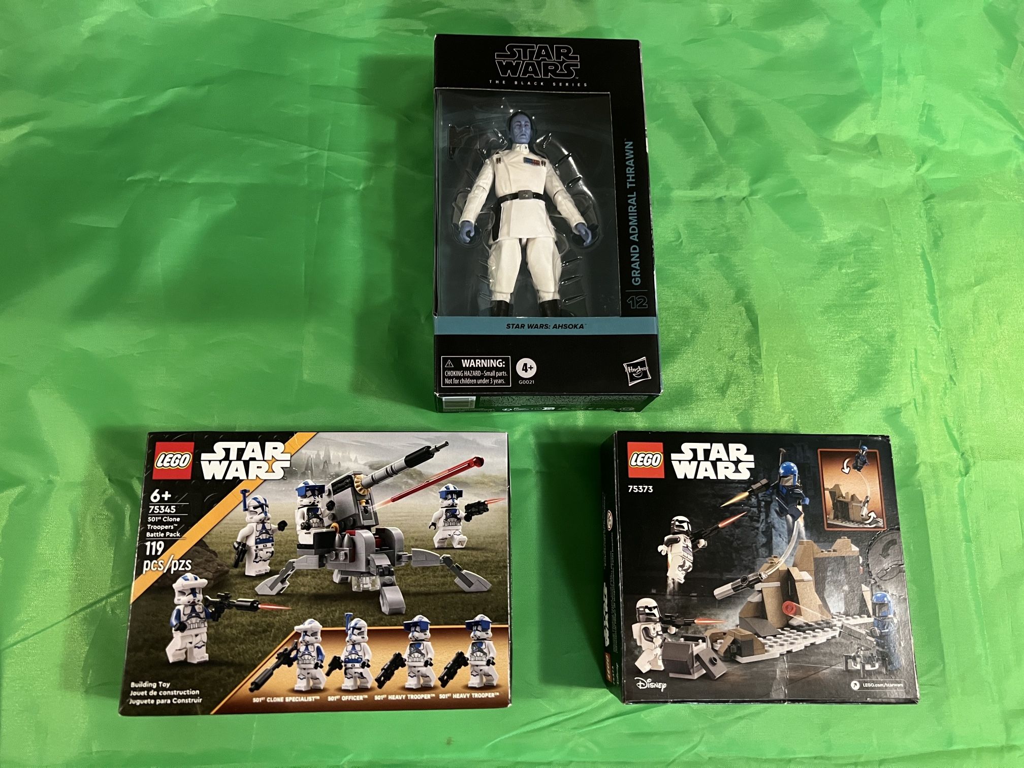 🌟 Star Wars Bundle - Action Figure + 2 LEGO Sets!