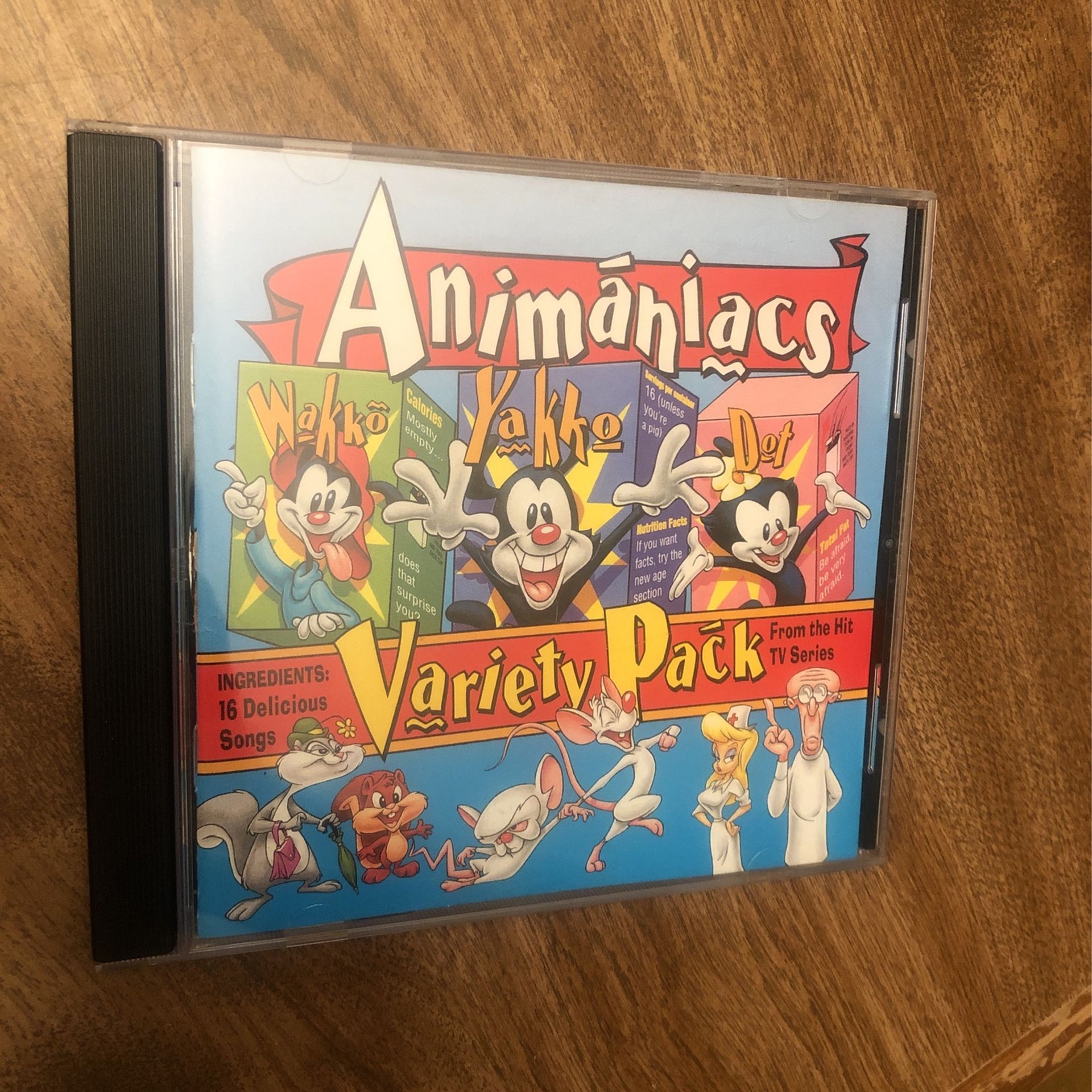 Animaniacs Variety Pack: Ingredients - 16 Delicious Songs From The Hit TV Series