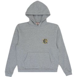 Eric Emanuel EE Basic Hoodie Heather Grey/Yellow/Navy