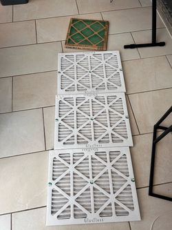 HVAC Air Filters Mixed Lot of 4