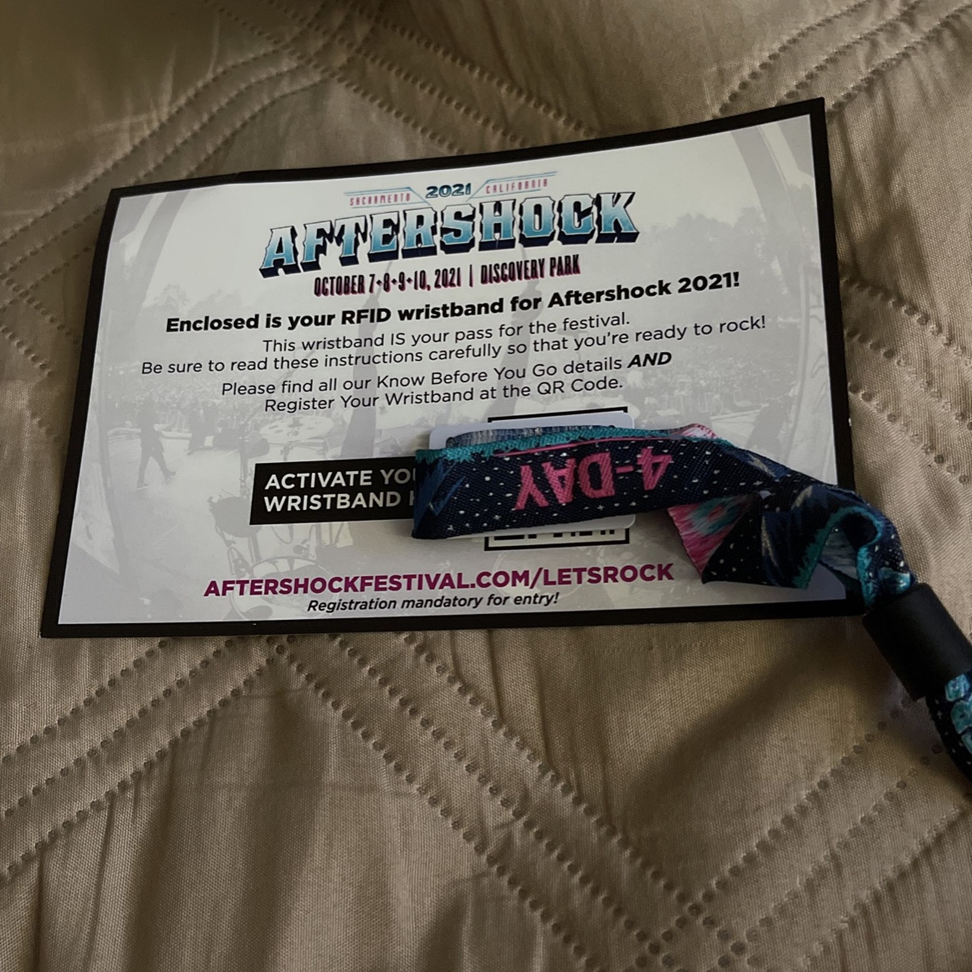 Aftershock Tickets