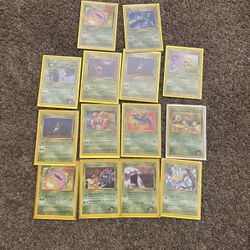 Pokemon Vintage Lot Grass Types
