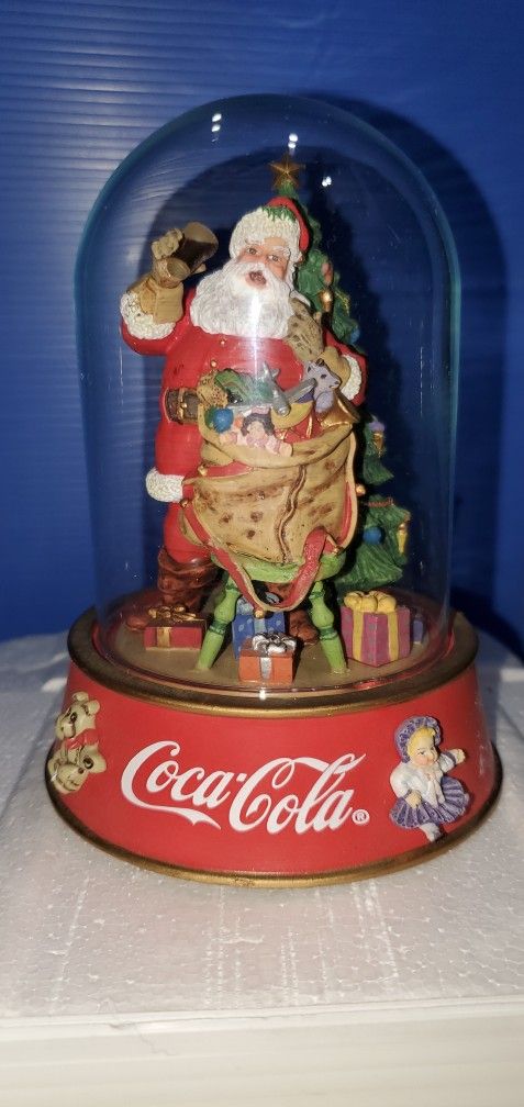 Coke Cola Santa Globes