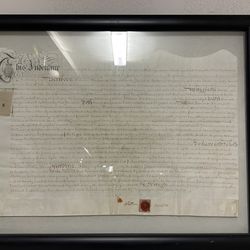 Stamped And Signed Deed Document William Newton 1768