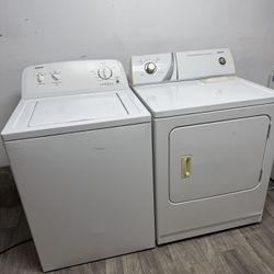 Admiral Washer And Electric Dryer 