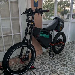 55 mph custom electric dirt bike ebike 5000w
