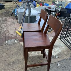 Wooden Bar Stools 