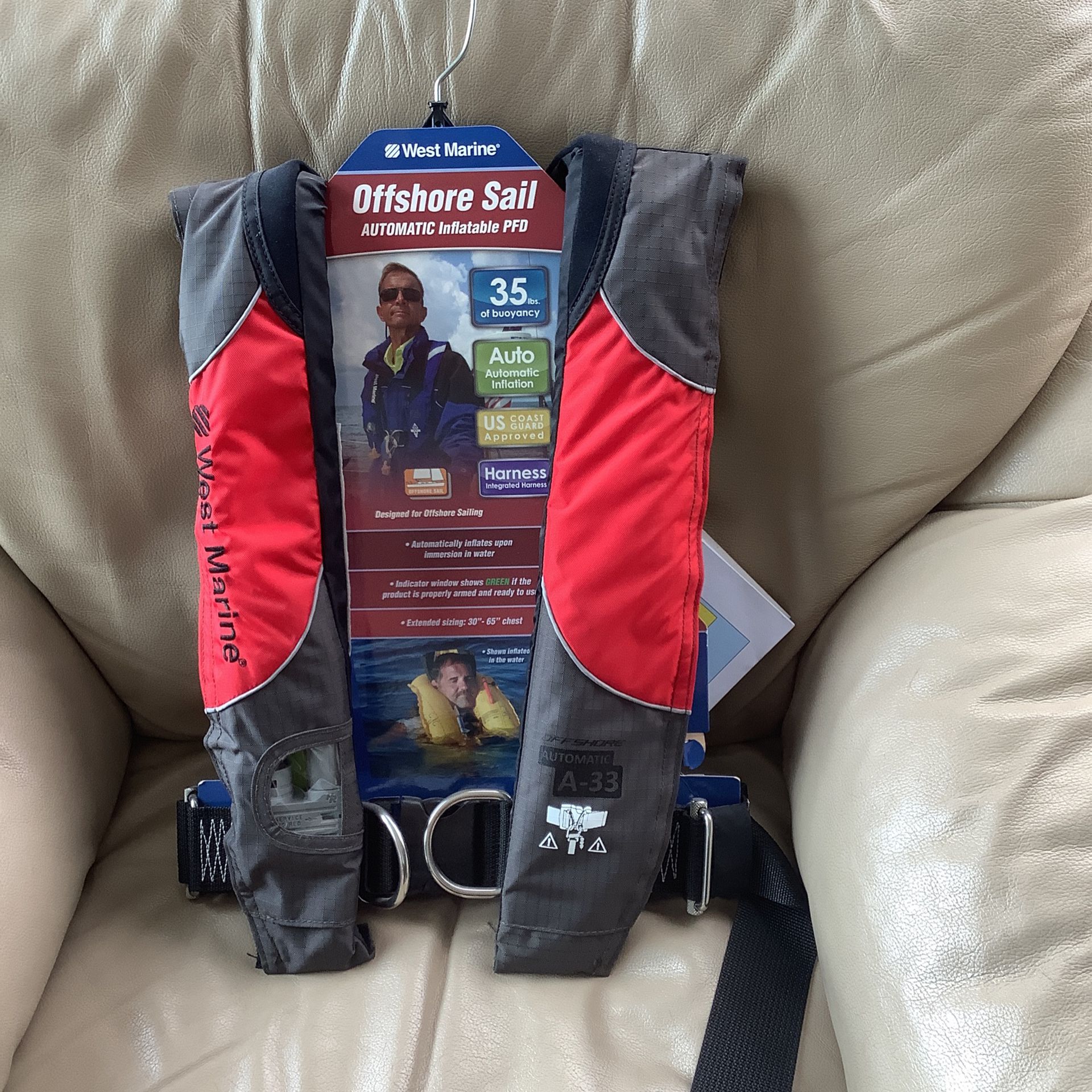 Offshore Sail Auto inflatable  PFD