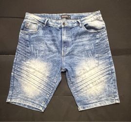 Blue Denim Men shorts size 36