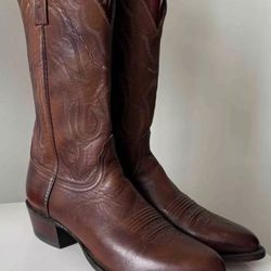 Vintage Lucchese 10 D Cowboy Boots