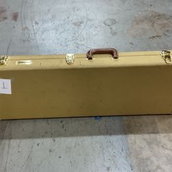 Hard Case for Electric Guitar Road Runner Tweed Pattern