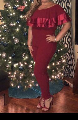 Jumpsuit Red