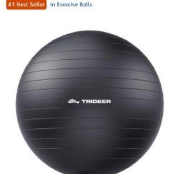 Extra Thick Yoga Ball Exercise Ball, 5 Sizes Gym Balt Heavy Duty Ball Chair for Balance, Stability, Pregnancy, Quick Pump Included
BOX DAMAGED BUT ITE