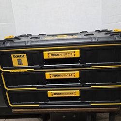 Dewalt Tough System 2.0 3-Drawer Tool Box New (Price Is Firm)