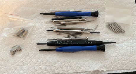 Watch Band Screwdrivers and Pins