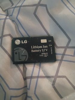 LG LGIP-431A Lithium Ion Battery 3.7V