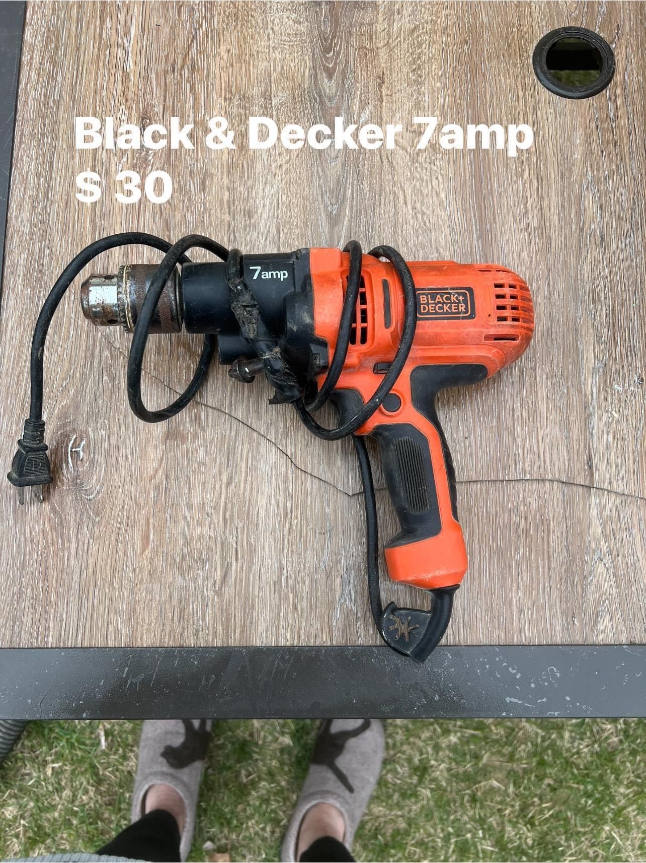 Black & Decker 7 amp