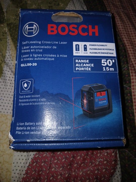 Bosch Self-leveling Cross Line Laser 