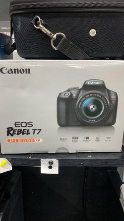 Canon EOS rebel T7 Cámara