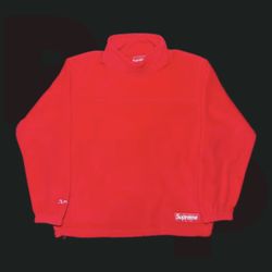 Supreme Polartec Mock Neck Pullover (Small)
