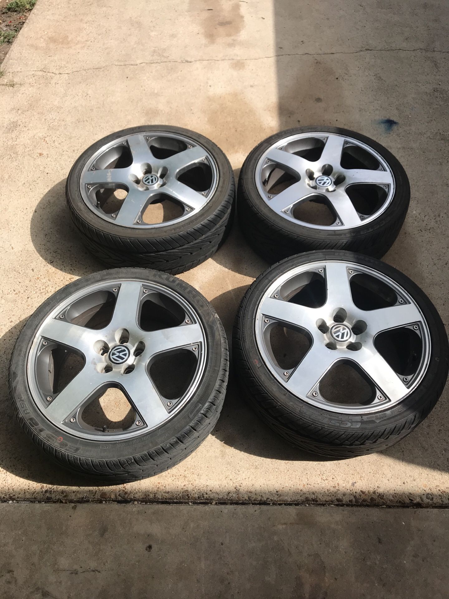 VW Monte Carlo wheels.