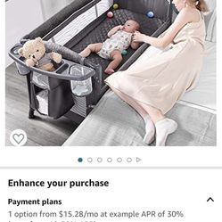 Bedside Bassinet and Playpen