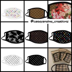 Custom designer inspired mask , face mask