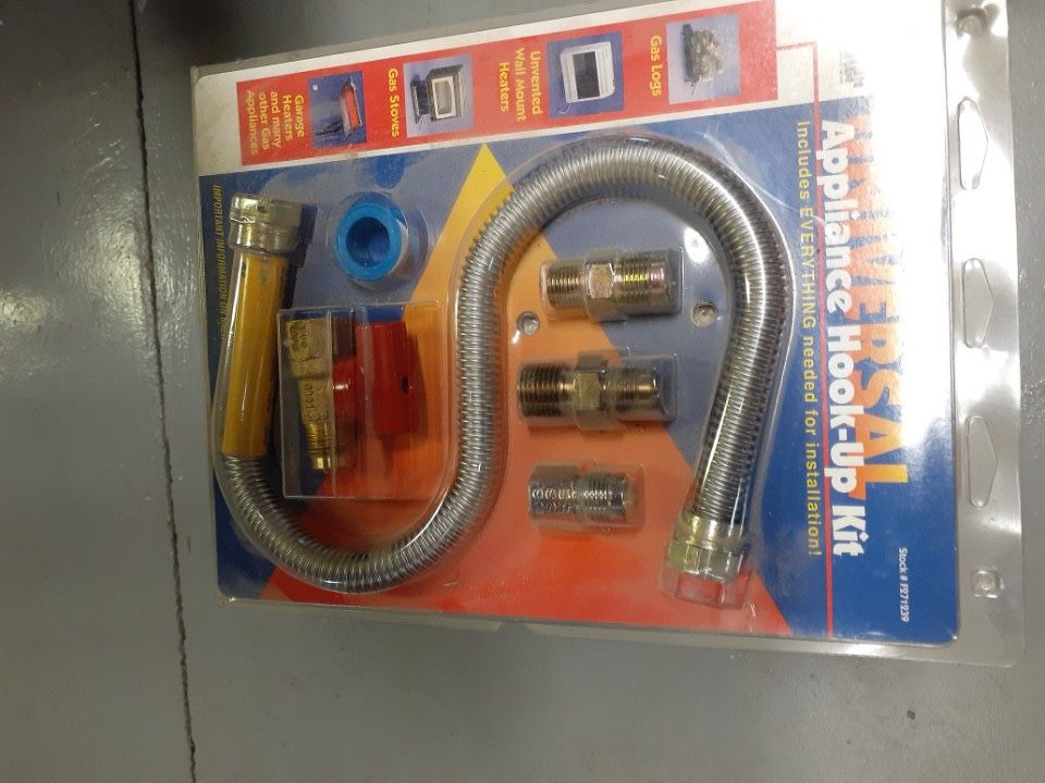 Universal appliance Hookup Kit