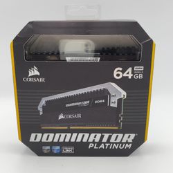 Corsair Dominator Platinum 64GB (4x16GB) RAM DDR4 3000MHz CMD64GX4M4C3200C16