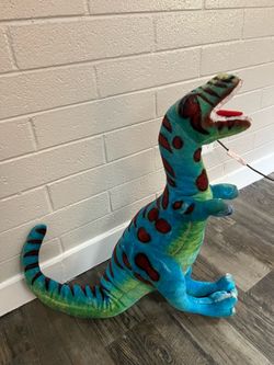 HUGE DINOSAUR STUFFED ANIMAL 30”