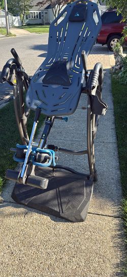 TEETER inversion machine for stretching lower back