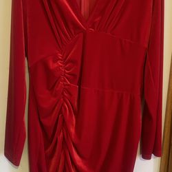 Red Dinner Dress