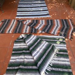 Mexican Style Blankets / Camping Rugs (3)