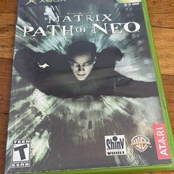 The Matrix: Path of Neo (Microsoft Xbox, 2005) - Complete w/ Manual