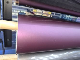 Black rose / Purple full vinyl wrap roll