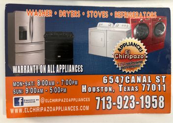 EL CHIRIPAZO APPLIANCES